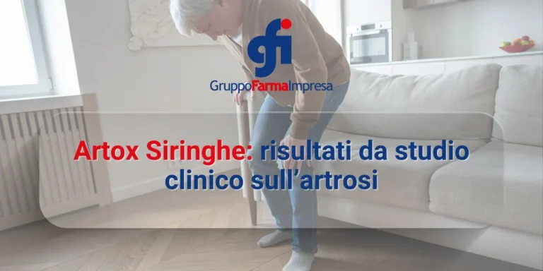 Artox Siringhe: risultati da studio clinico sull’artrosi